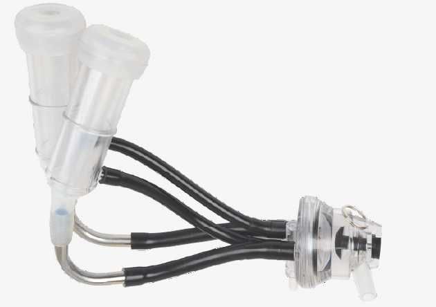 Ansamblu colector oi sau capre, din silicon sau cauciuc, cu/fara buton