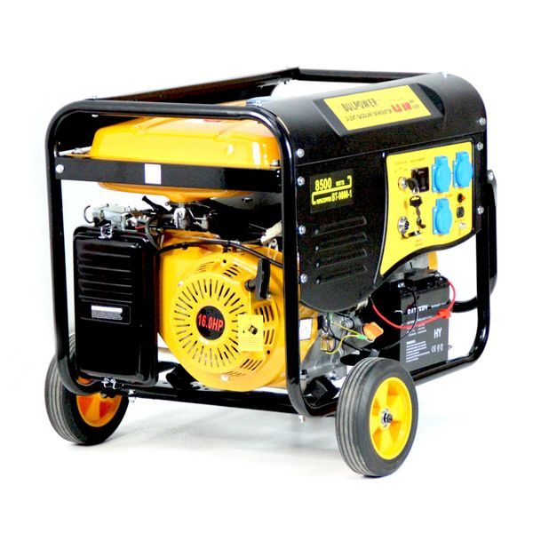 Генератор за ток BULPOWER 8.5 KW модел BP 8500 E дигитален монофазен