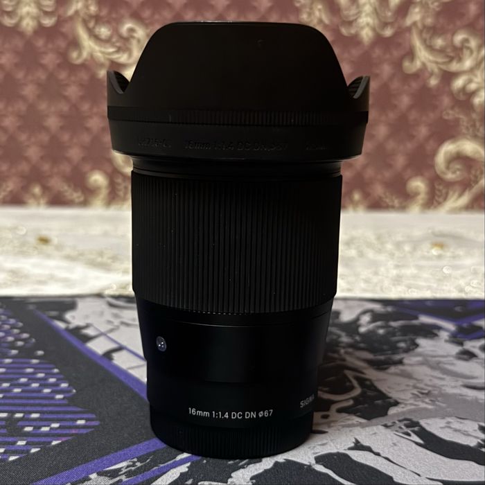 Sigma 16mm 1.4f (sony)