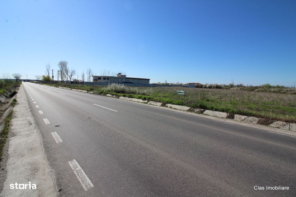 Teren spre Brebeni la strada principala cu deschidere generoasa !!