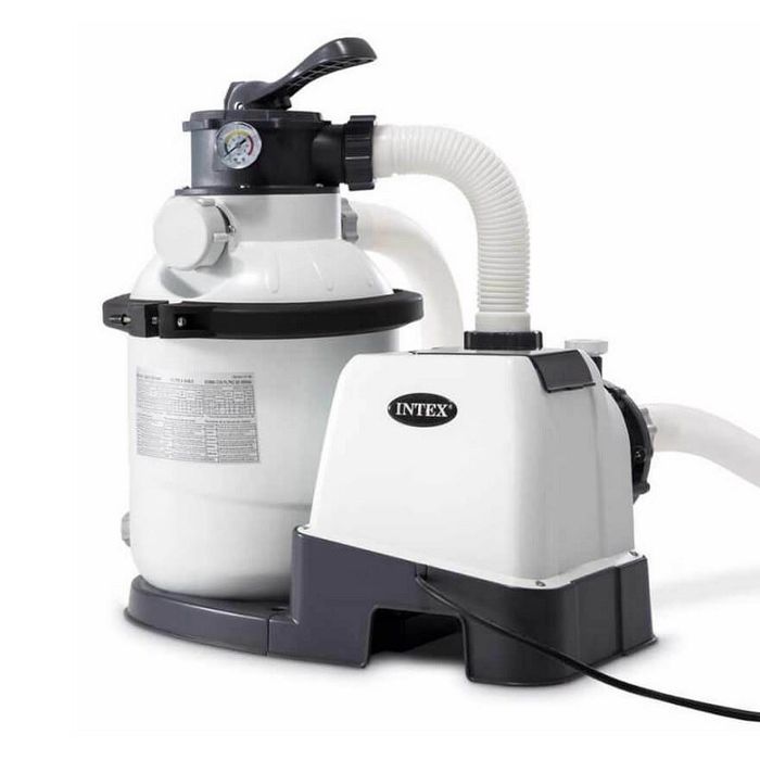 Intex бассейн 549х274х132+фильтр-насоса  лестница ++