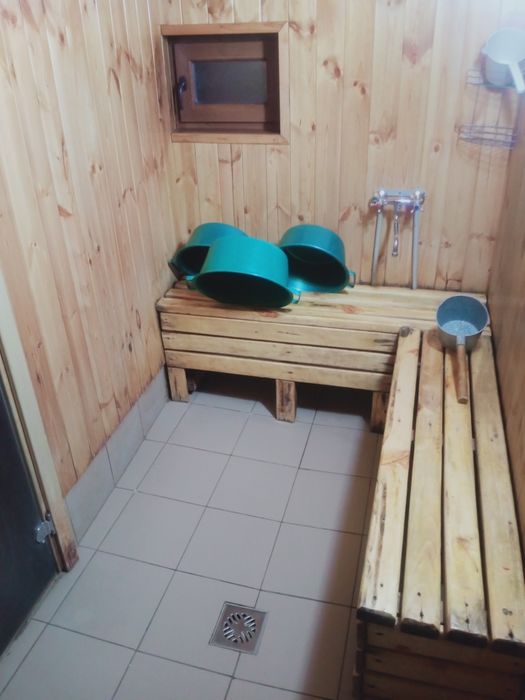 Семейная баня на дровах