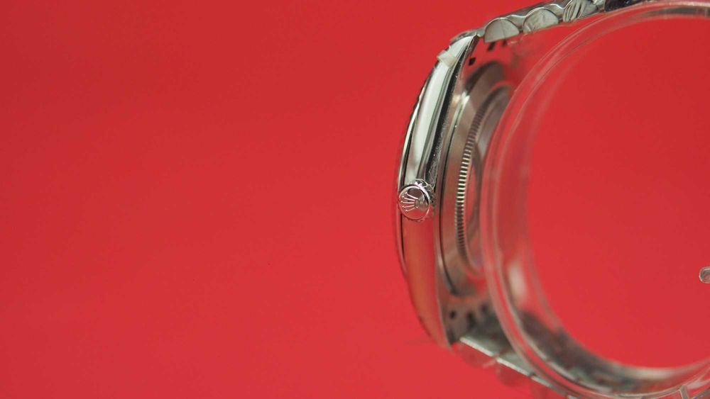 с оригинално стъкло Rolex Datejust