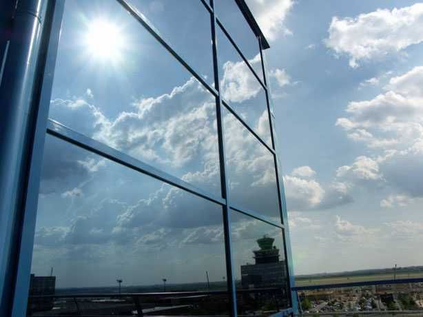 Folie protectie solara efect oglinda, montare exterior, latime 91 cm - pret promo *20% doar luna aceasta