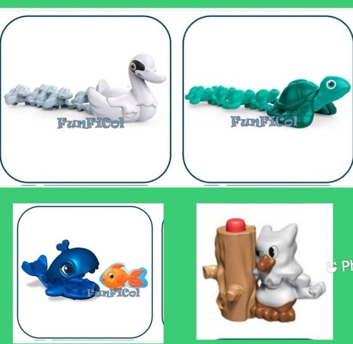 Киндер игрушки из разных серий