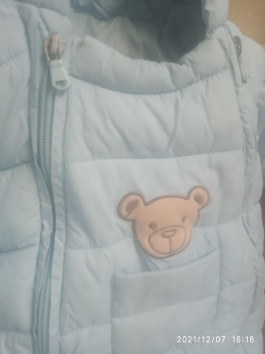 Детский зимний комбинезон