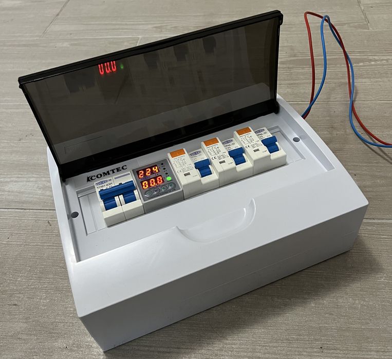 Tablou electric echipat