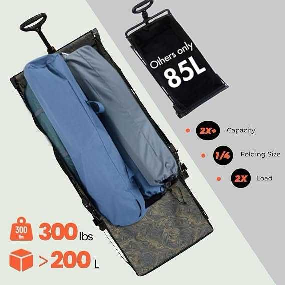 Cărucior pliabil Overmont 200L