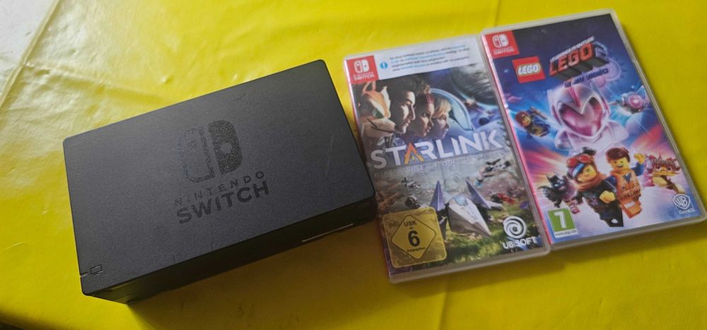 dock conectare nintendo switch jocuri husa