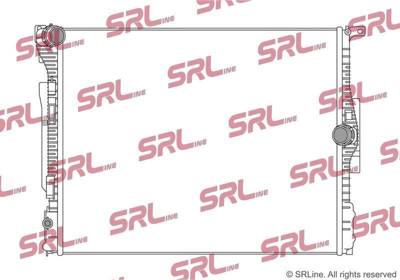 Radiator apa BMW Seria 1 F20/21 202019, 2 F22/F23 202019, 3 F30/31 202019, 3 Gt F34 202019, 4 Gc 202020, 4 202020, 3.0 R6 T, 2.0 T, 600x492x26mm, AC: