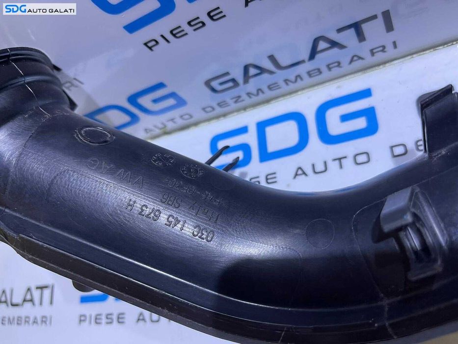 Tub Tubulatura Conducta Presiune Aer Turbo Turbina Turbosuflanta VW Scirocco 1.4 TSI CAXA 2009 - 2014 Cod 03C145673H 038906051B 0281002399 [D0853]
