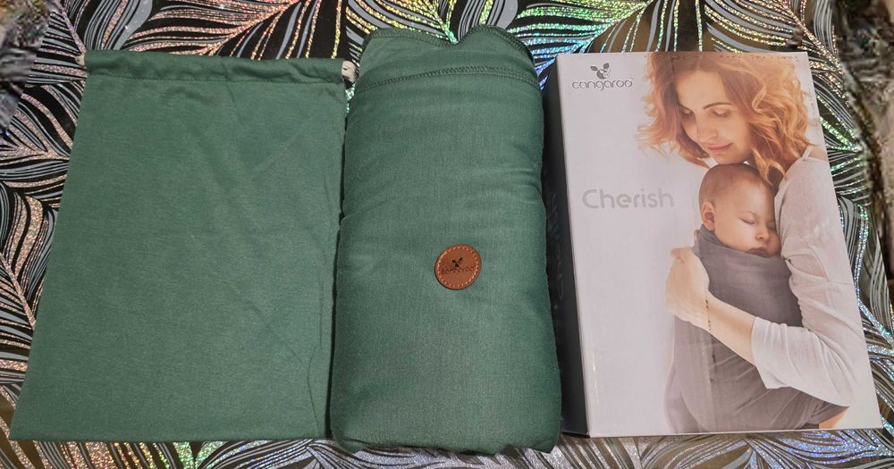 Cangaroo слинг Cherish зелен
