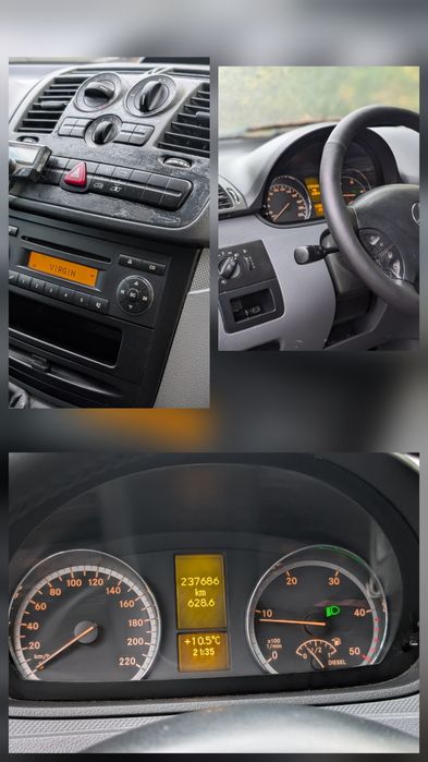 Mercedes Vito Viano  Aer conditionat  2008 euro 4  T5  F1 2500kg MMA