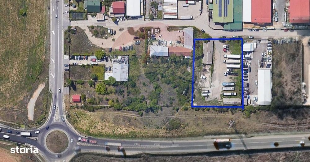 TEREN - 3536 mp -deschidere 48 m,  Centura de nord - Bariera Valcii