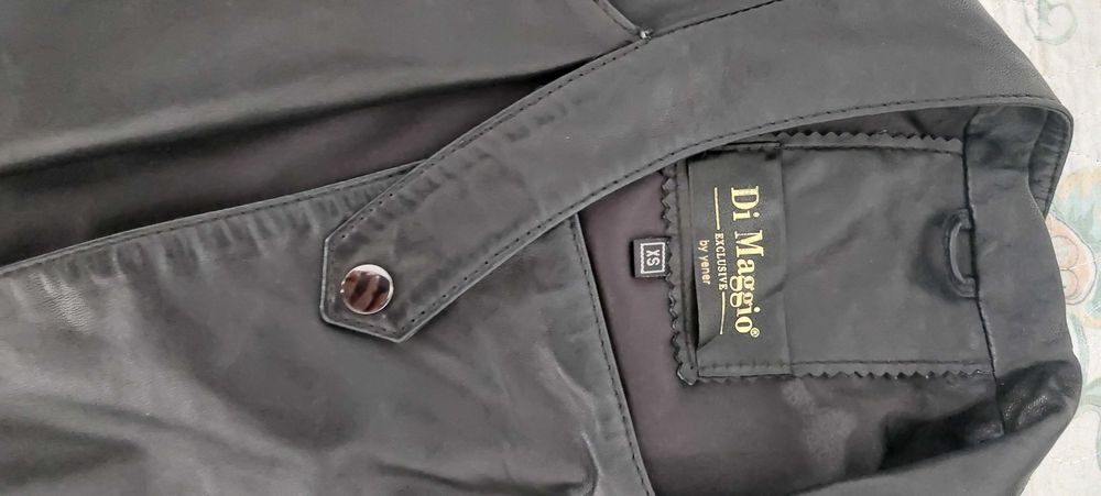 Куртка кожанная б/у