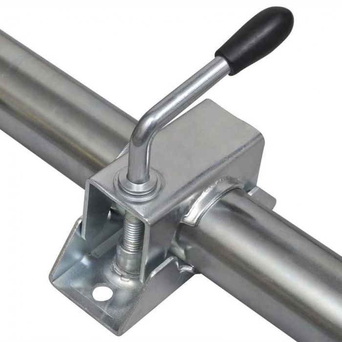 Помощно Опорно Маневрено колело за ремаркета и каравани с гума