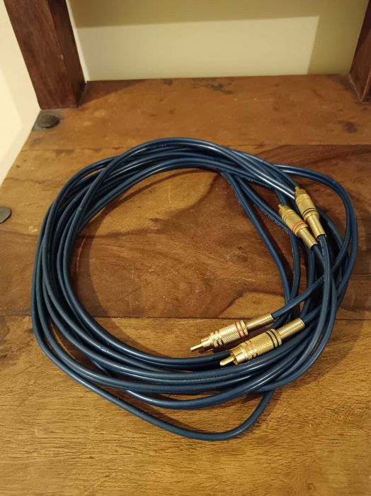 Аудио кабел Freitag 54821 Profi – позлатени чинчове