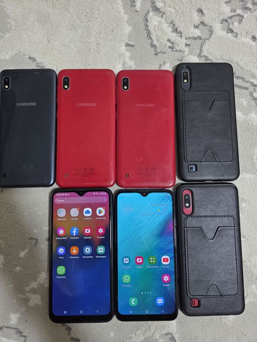 СамсунгА10 каждый 20000тг ден. Балашага связь га вацапка ютубка болады