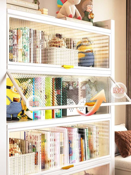 Книжная полка/Стеллаж для демонстрации книг/Витрина для фигурок