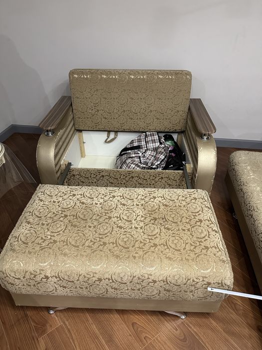 Раскладной диван комплект 3 шт