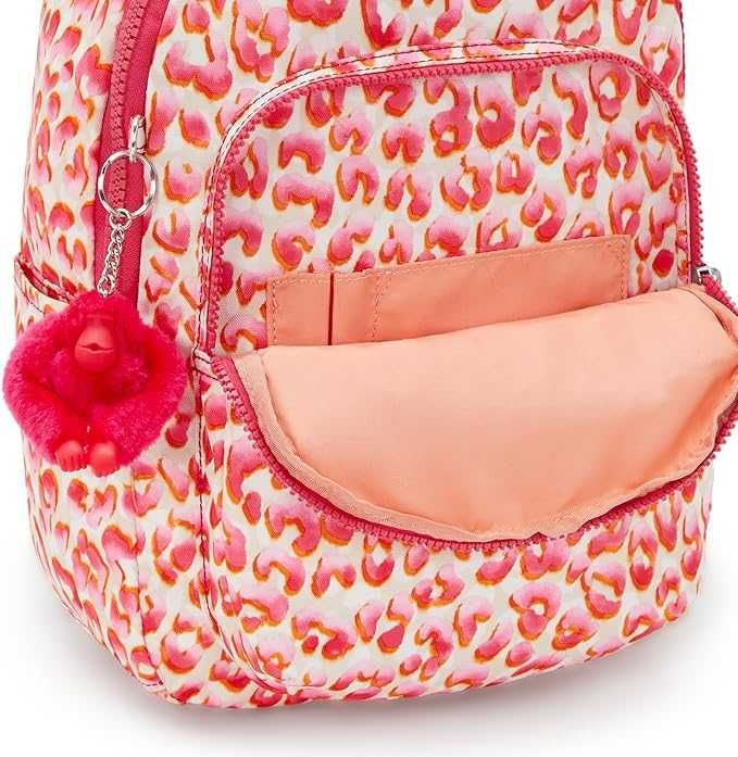 Kipling Seoul S Раница с отделение за таблет с маймунка аксесоар
