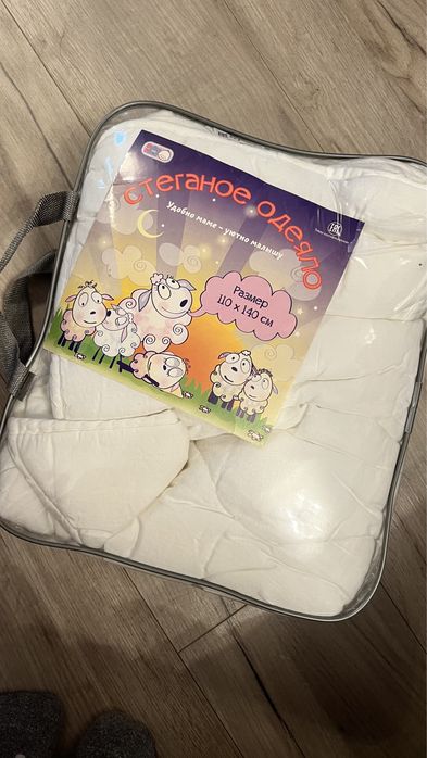 Стеганное одеяло детское