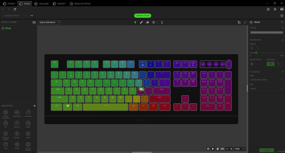 Tastatura Razer Cynosa V2 RGB customizabil