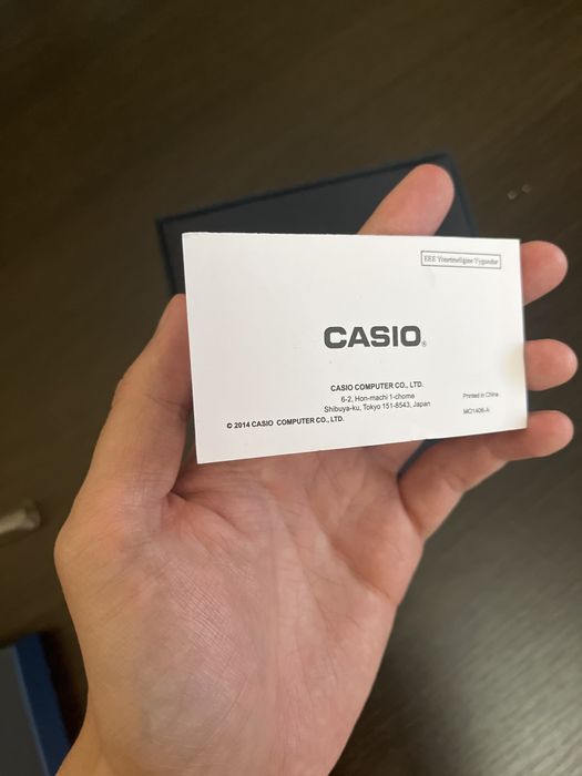 Часы Casio edifice