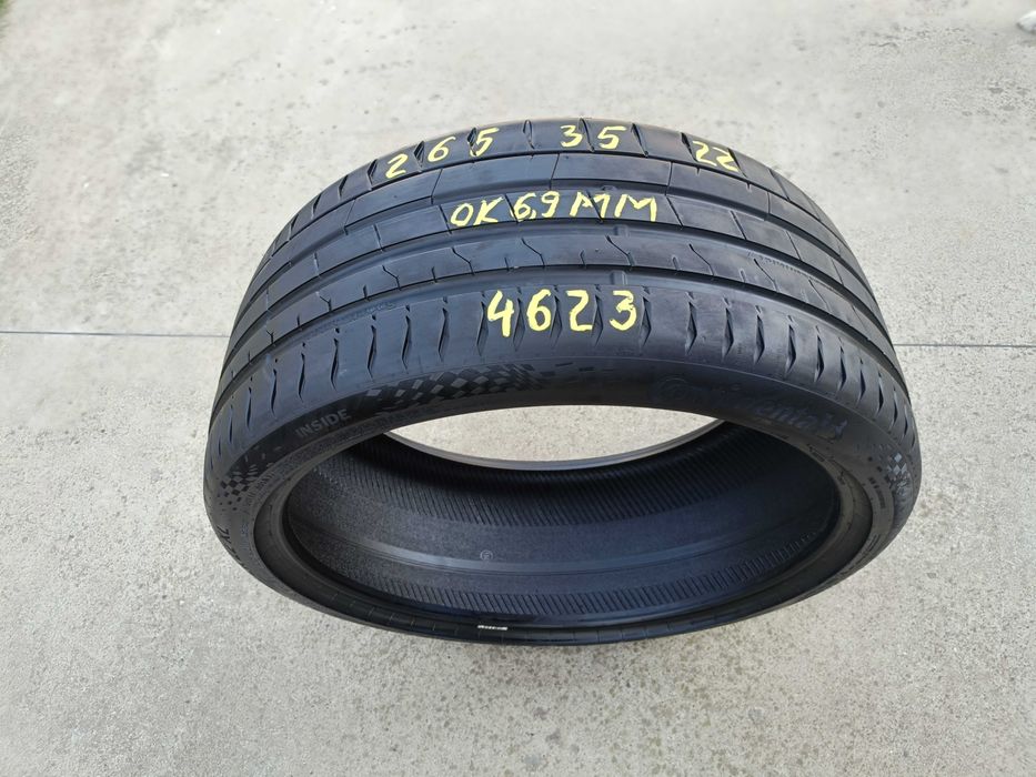 O anvelopa vara 265 35 22 Continental SportContact 7 cu 7 mm dot 4623