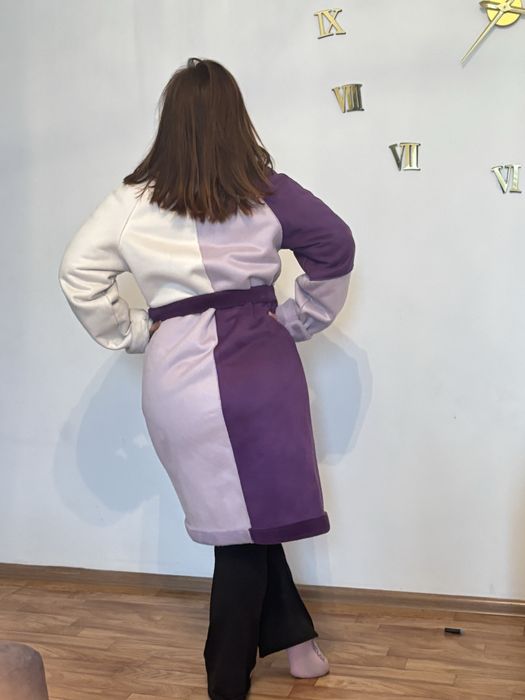 двусторонняя шубка  эко