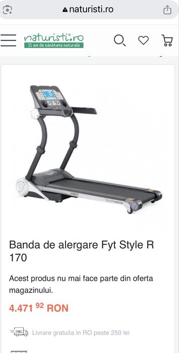 Banda alergare electrica Fit Style R170