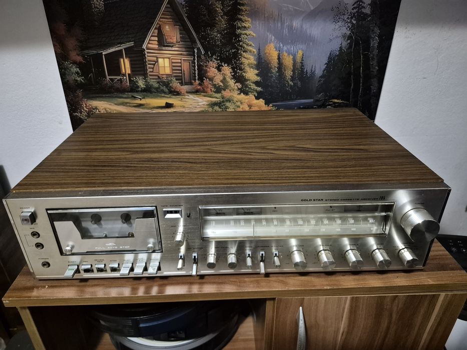 Gold Star Amplituner stereo caset