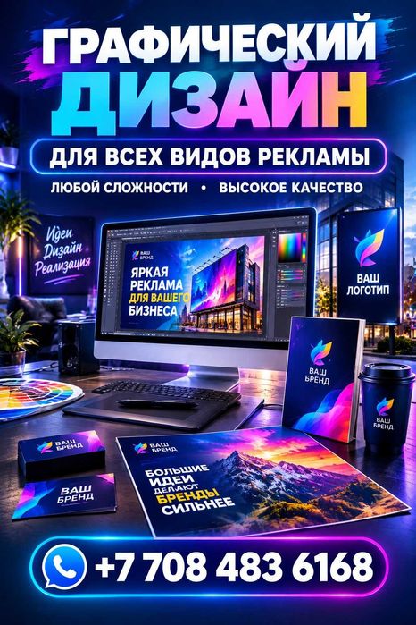 Графический дизайнер  Реклама Печать