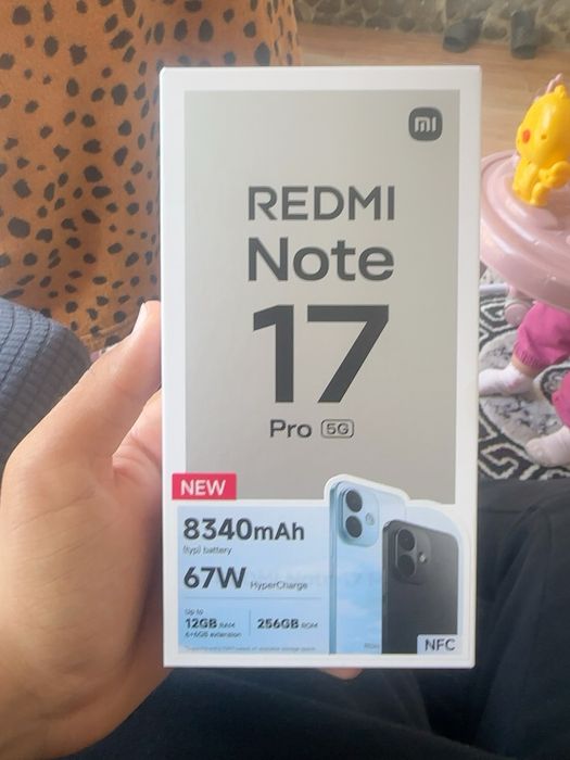 Redmi Note 17 Pro 5G – 256GB – Nou