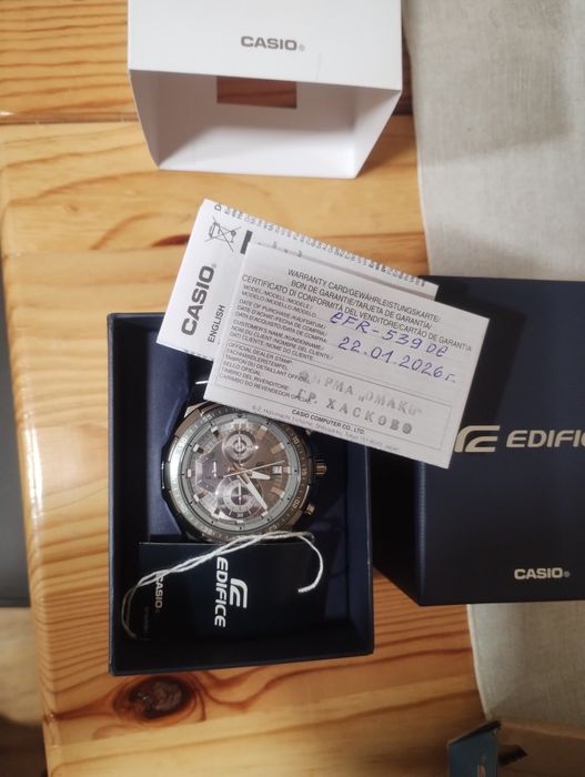 Нови часовници Casio, Edifice,G-Shock