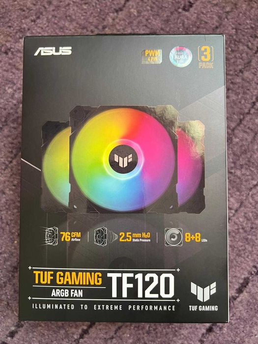 Tuf gaming tf120 ARGB fan set