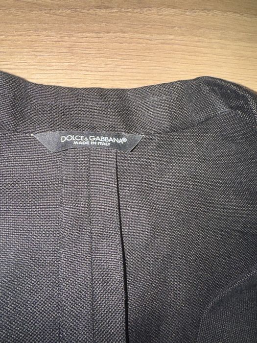 Ленено мъжко сако Dolce &Gabbana