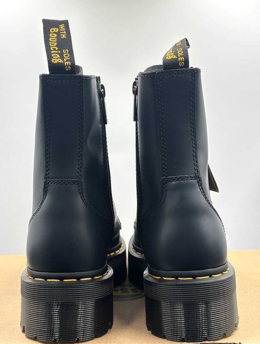 Dr Martens Jadon Smooth Leather Platform Boots