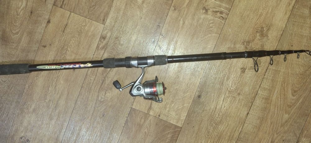 Спиннинг с Катушкой на Карпа Сазана