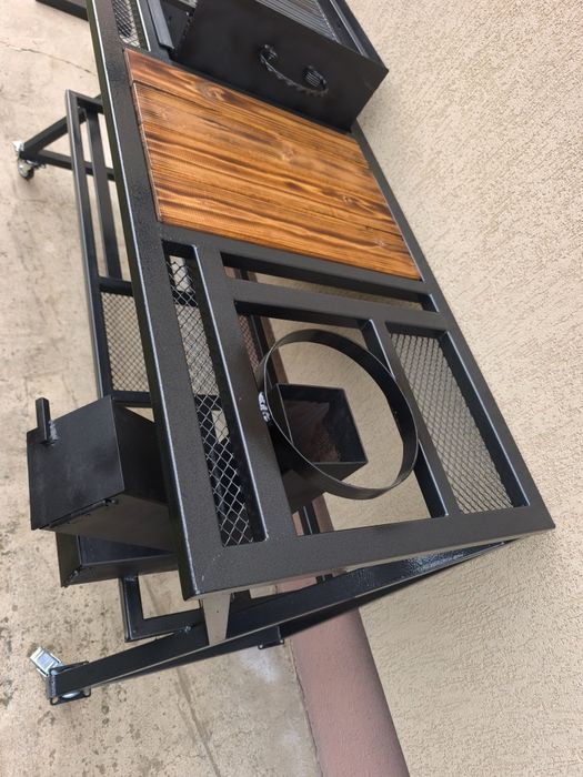 Grătar 700x400 cu Soba Racheta