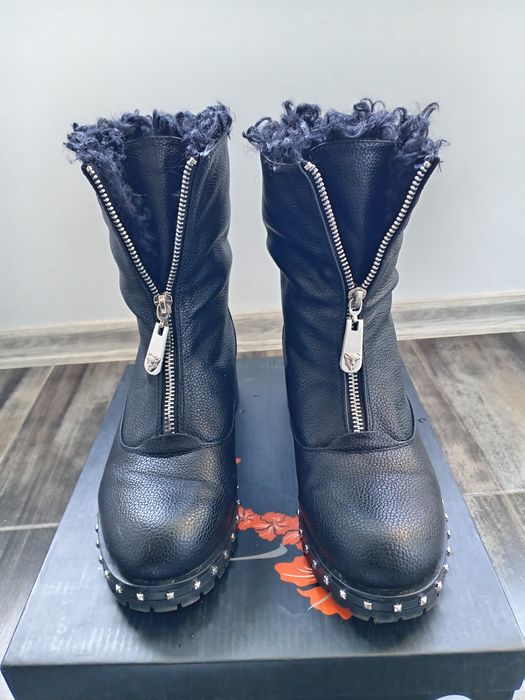 Дамски боти от еко кожа 36