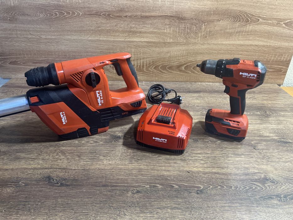 Hilti set te 4 + sf 4 1600 RON ambele
