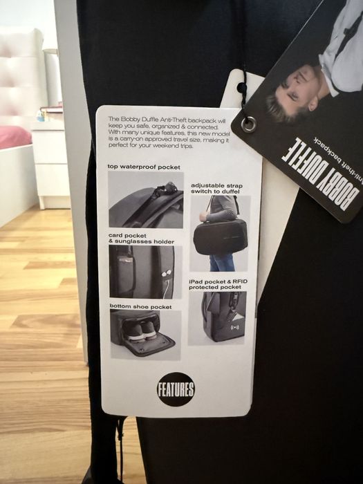 XD Design Bobby Duffle anti-theft backpack