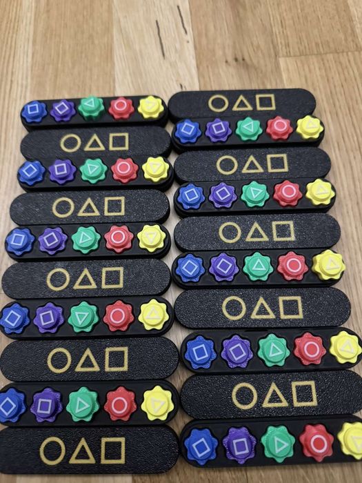 Squid Game Гонги с тежести