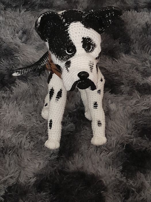 Собака дог ручной работы.