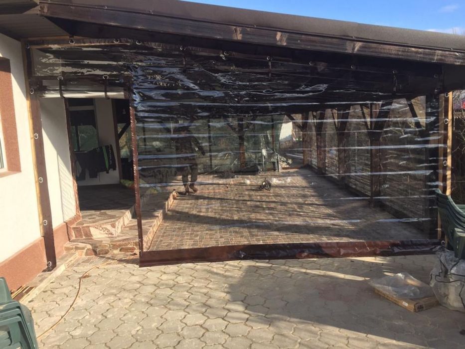 Folie Transparentă Terase si Foișoare - Prețuri Accesibile!