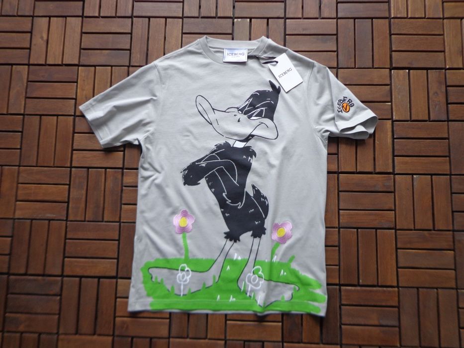 Мъжка тениска Iceberg Daffy Duck Print T-shirt размери S, M, L