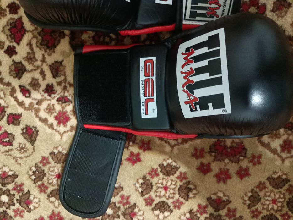 Перчатки TITLE MMA Черепашки