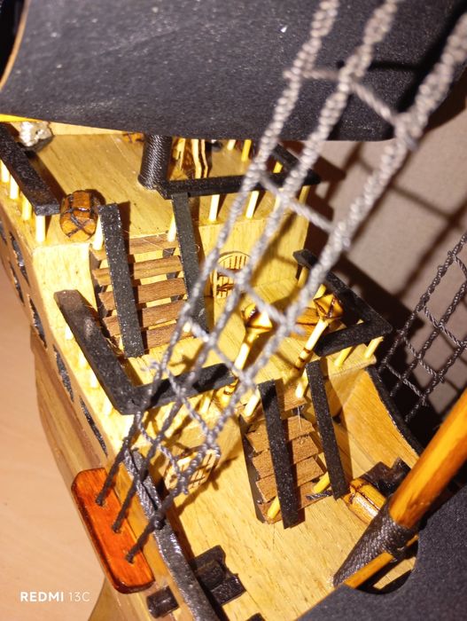 Корабль ручная работа