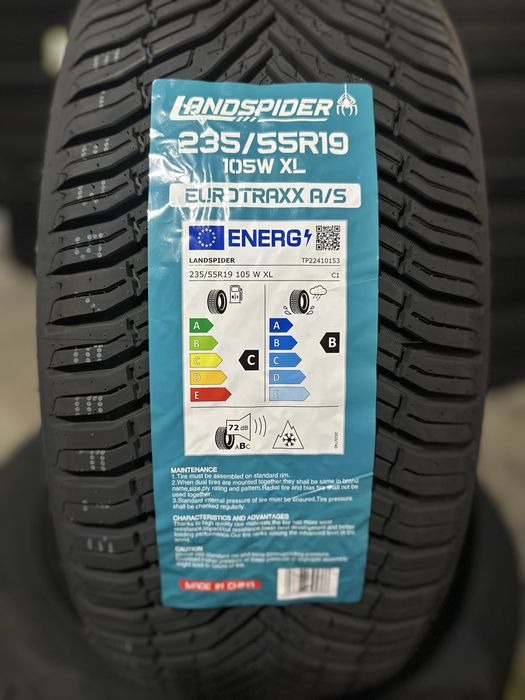 Нови всесезонни гуми LANDSPIDER 235/55R19 105W XL НОВ DOT БОРД 2355519
